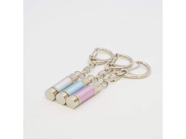 メタリックミニカプセル キーホルダー